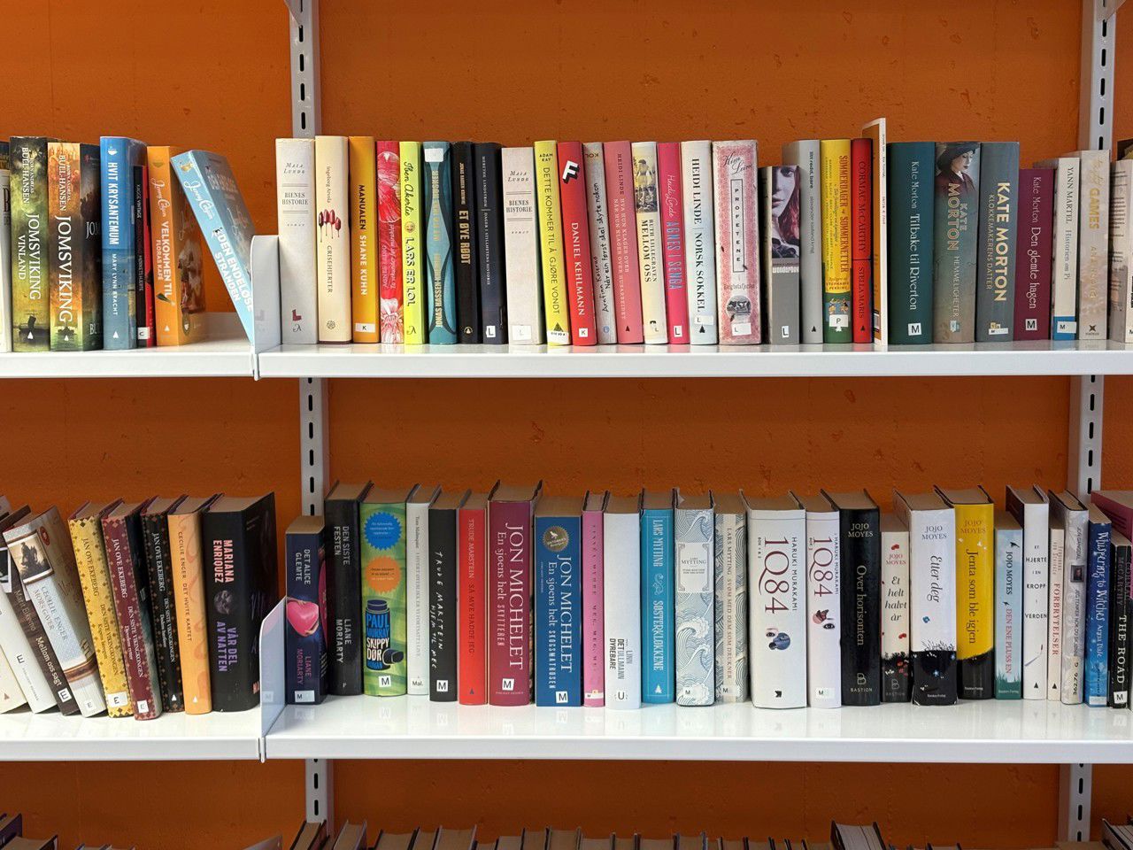 Bøker på biblioteket